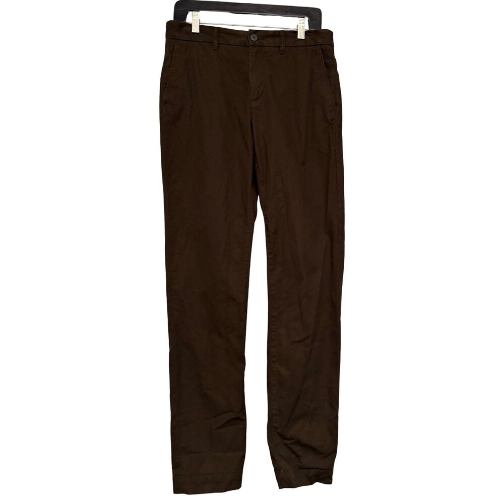 LOGG Men's Brown Chino Pants H&M 29 Straight Leg Cotton Trousers Workwear Y2K
